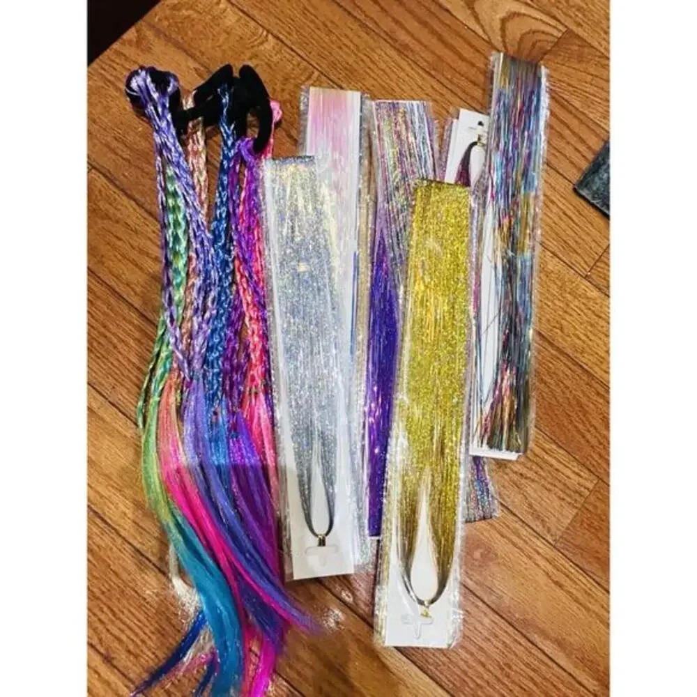 angel hair tinsel Multiple Colors